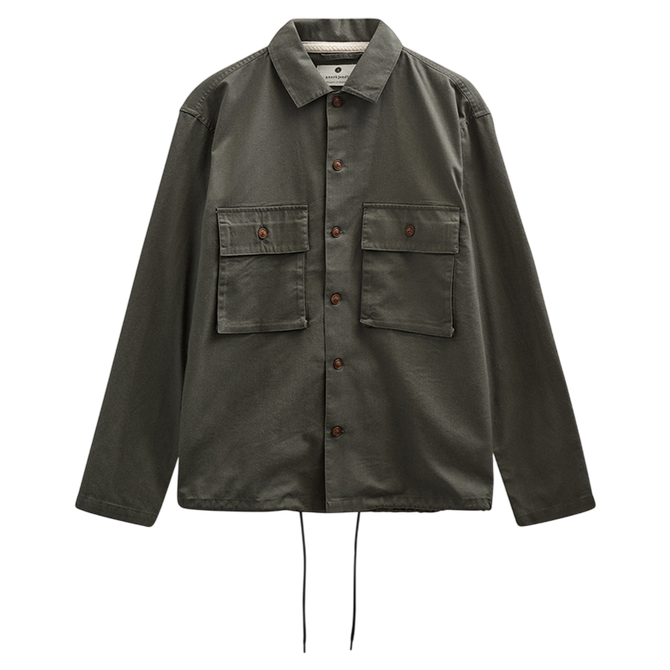 Anerkjendt AKOTTO COTTON LINEN OVERSHIRT