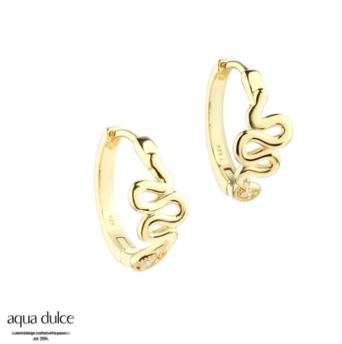 Aqua Dulce   SNAKE HOOPS 5668