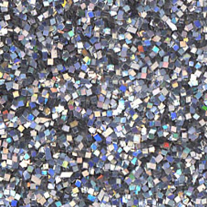 Diamantflitter, 40g im Streuer, silber-hologramm