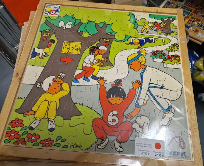 Holzpuzzle groß "Sport im Park" ...von Educo!