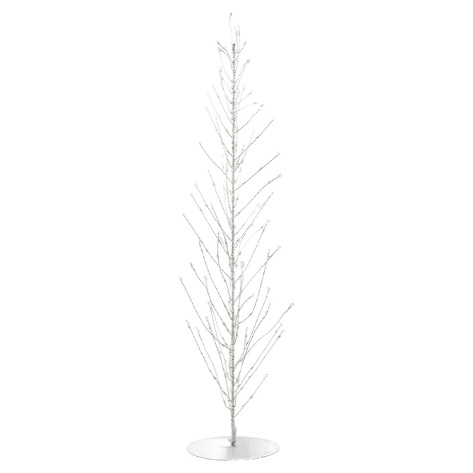 Weihnachtsbaum aus Draht "Glow" groß in weiß von House Doctor