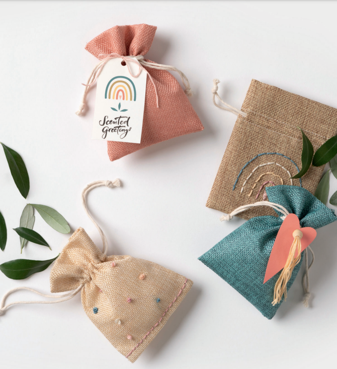 Stoffbeutel Jute Style ... natürlich & schön verpackt !