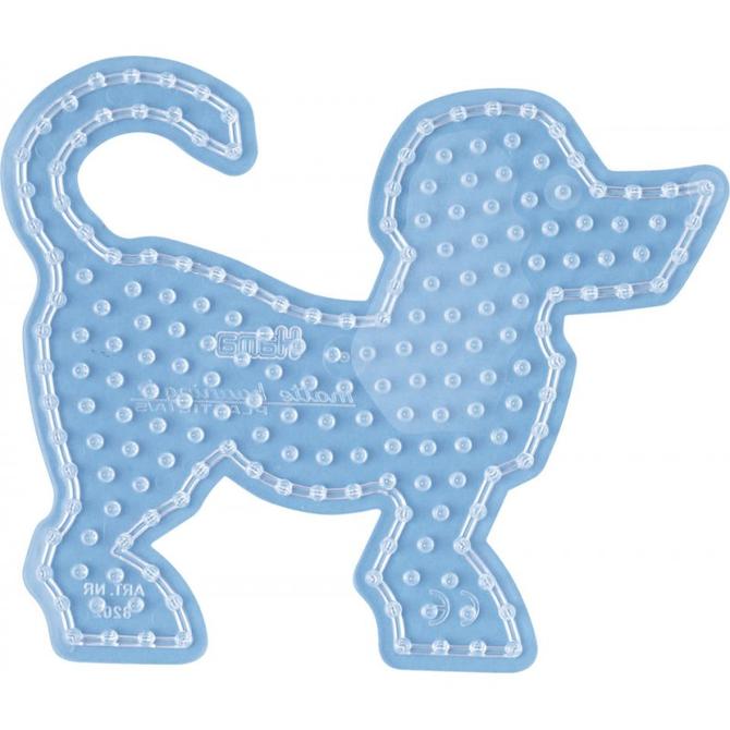 Stiftplatte für die Maxi Bügelperlen, "Hund"