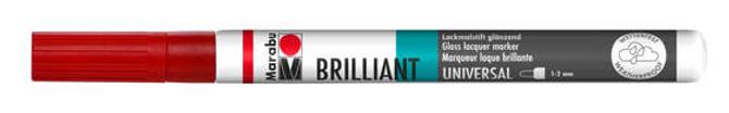 Marabu Brilliant Painter (Lackmalstift), 1-2 mm, kirsche
