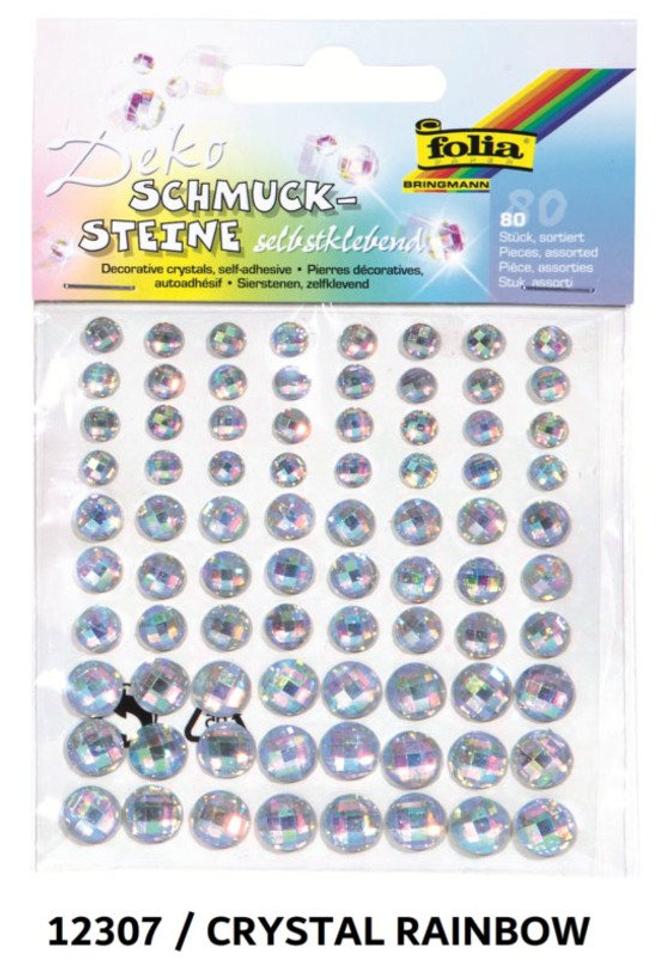 Schmucksteine "Crystal Rainbow" selbstklebend