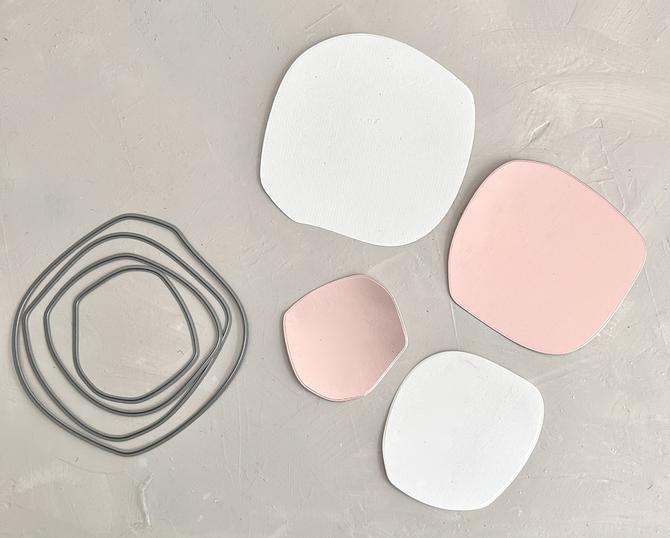 Stanzschablone Kreise kreativ, bis 11x12,5cm, 4-tlg.