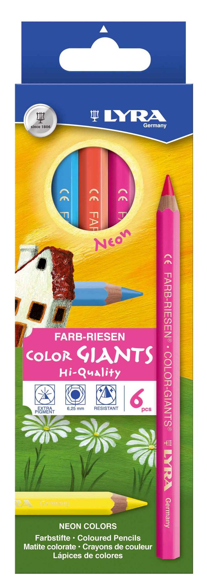 Lyra Farb-Riesen Neonfarben