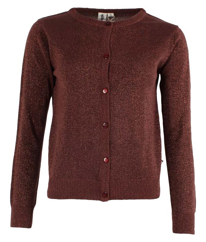 Danefae DANESAGA GLITTER CARDIGAN