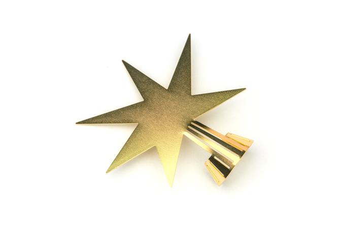 Stern "Star" in gold für Holzbaum von The Oak Men