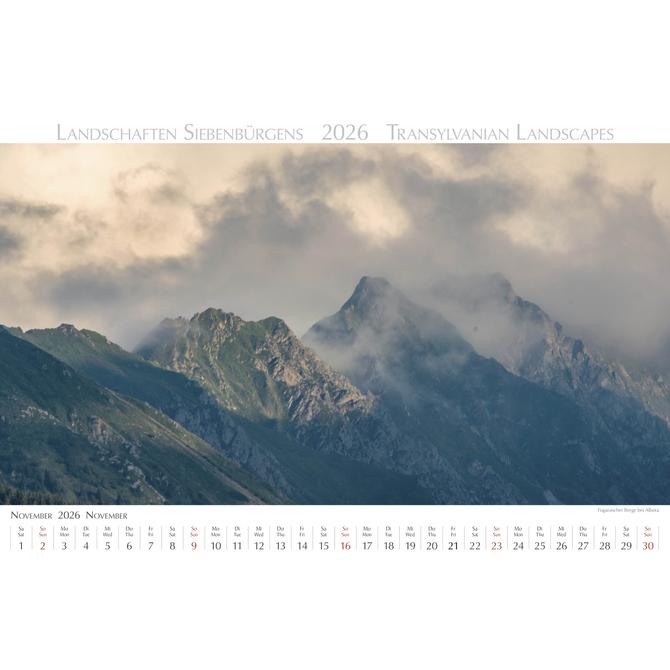 Landschaften Siebenbürgens 2026