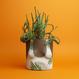 Boob-Pot with Leaves