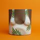 Boob-Pot with Leaves