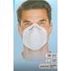 Industriemaske Grobstaubmaske 50 Stück weiß PP mit Gummibändern