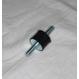 Gummipuffer Typ A 20x15mm M6 AG/AG