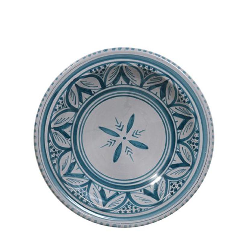 Souk Schale blau-grau