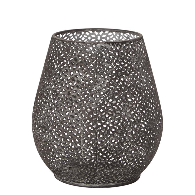 Orientalisches Windlicht Hurricane schwarz