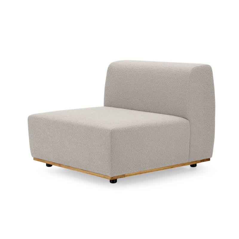 Designer-Polstersessel für Wohnzimmer in beige