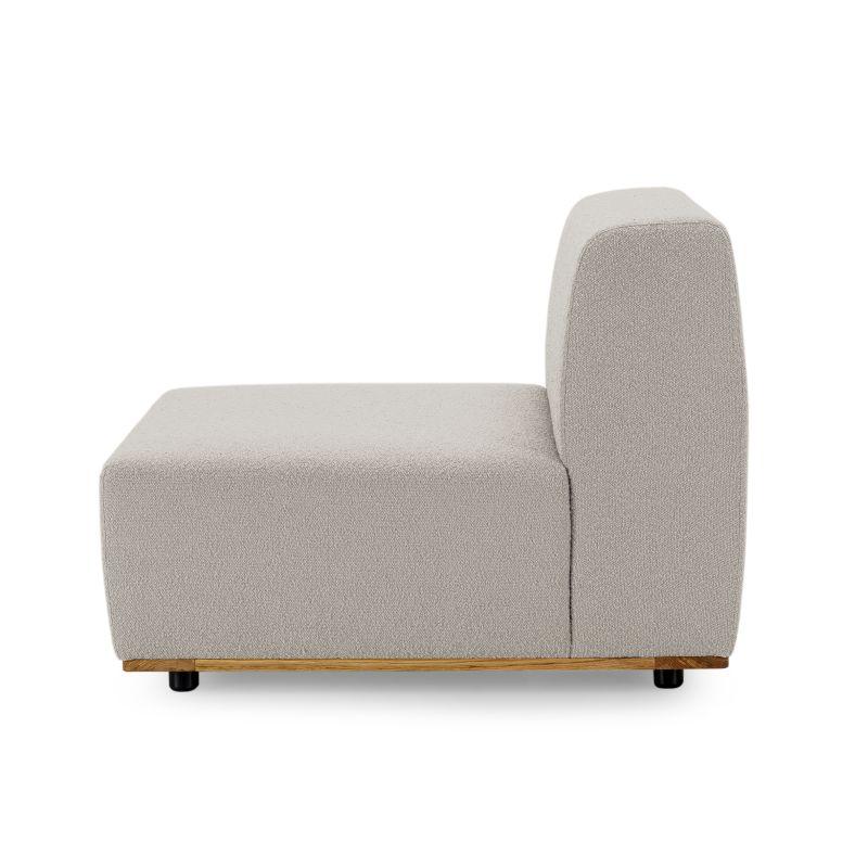 Polstersessel beige Lounge-Sessel Wohnzimmer