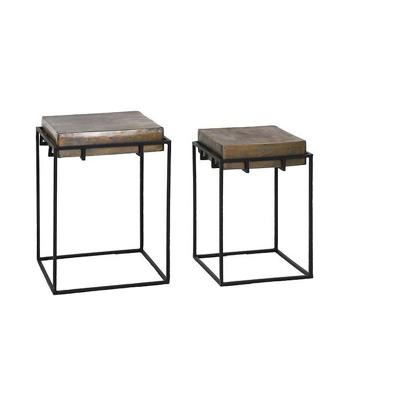 Litalca Beistelltisch Set "Bronze"