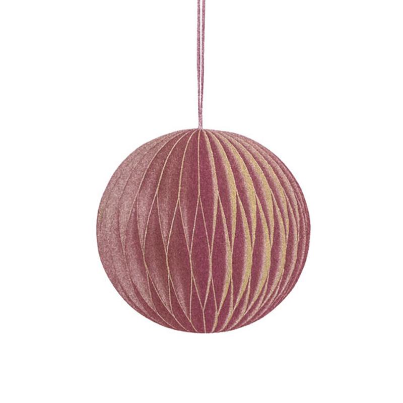Roter Weihnachtsschmuck Kunstkarte  / Red Christmas Decoration Art Card  | Risographie Druck / Risograph Print | Artikelnummer: rio_weihnacht_schmuck_rot