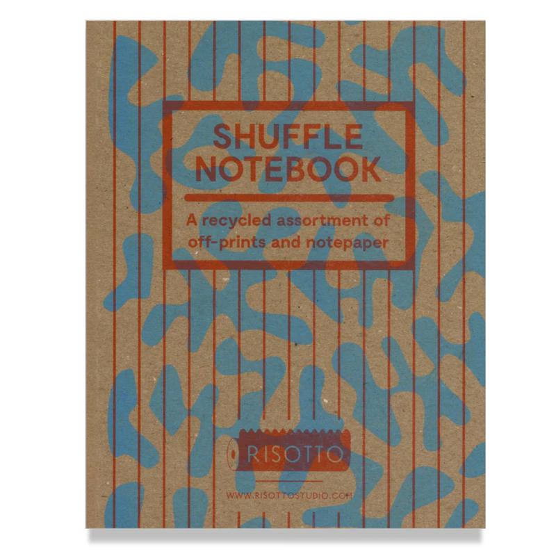 Risographie Notizbuch / Shuffle Notebook  | by RISOTTO | Artikelnummer: risotto_shuffle