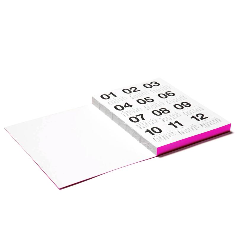 2027/365 Taschenkalender / Basic Planner | Pink | Artikelnummer: delhaas_2027_pink