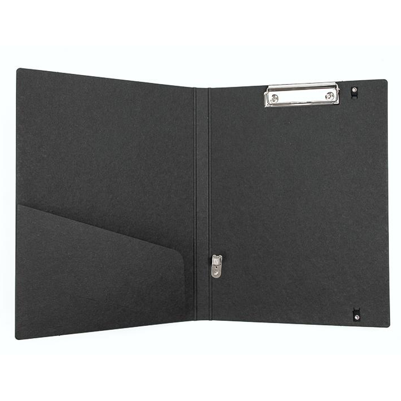 Typp Klemmbrettmappe für DIN A4 /  Clipboard for DIN A4 | Schwarz / Black | Artikelnummer: typp-klemm-schw