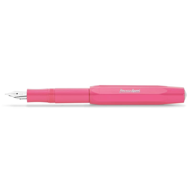 Kaweco Skyline Sport Füllfederhalter Pink / Pink Fountain pen | Medium Feder / Medium nib | Artikelnummer: Kaweco_sky_pink