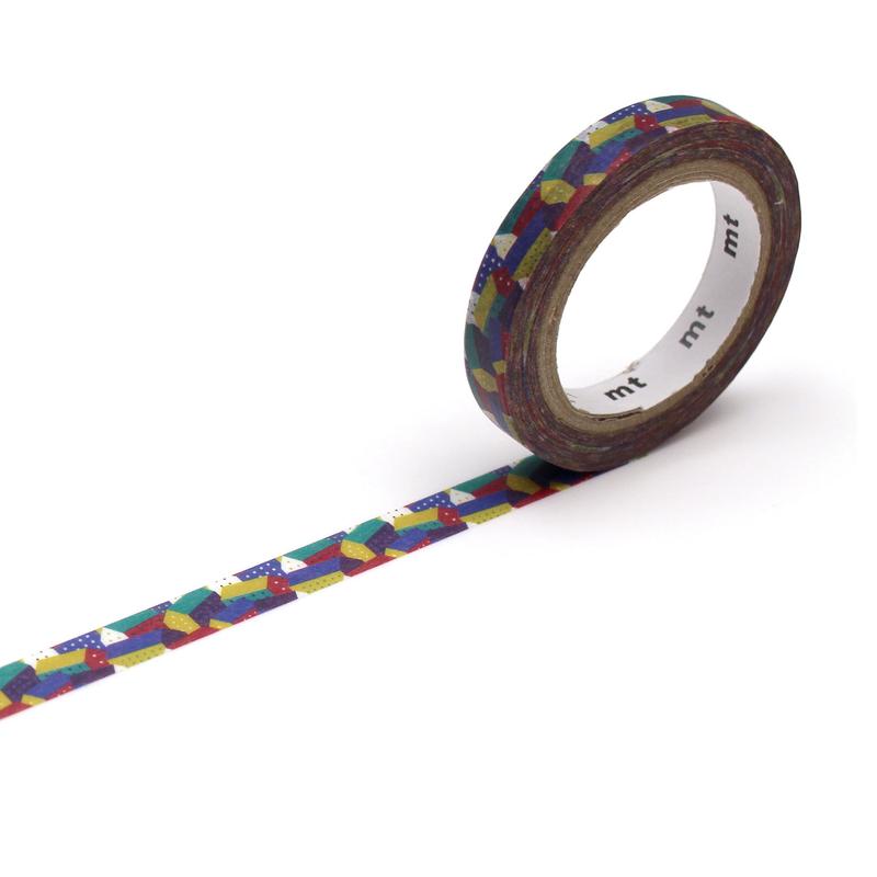 mt Masking Tape Slim mit Häusern / Washi Tape Slim houses | by SOU-SOU | Artikelnummer: MTSOU05Z-SOU-SOU-Kitanokuni