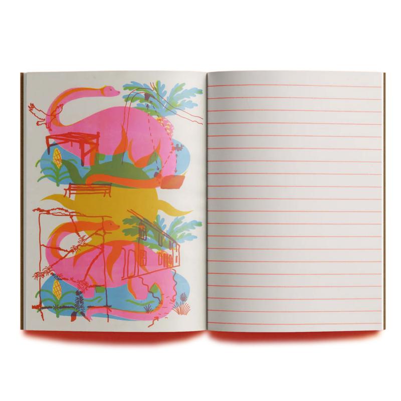 Risographie Notizbuch / Shuffle Notebook  | by RISOTTO | Artikelnummer: risotto_shuffle