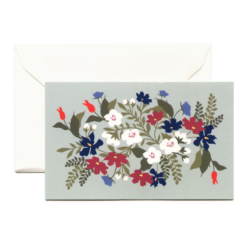 Sommerbouquet – Kunstpostkarte /  Summer Bouquet Art Card | Made in Berlin for R.S.V.P. | Artikelnummer: RSVP_sommerbouquet