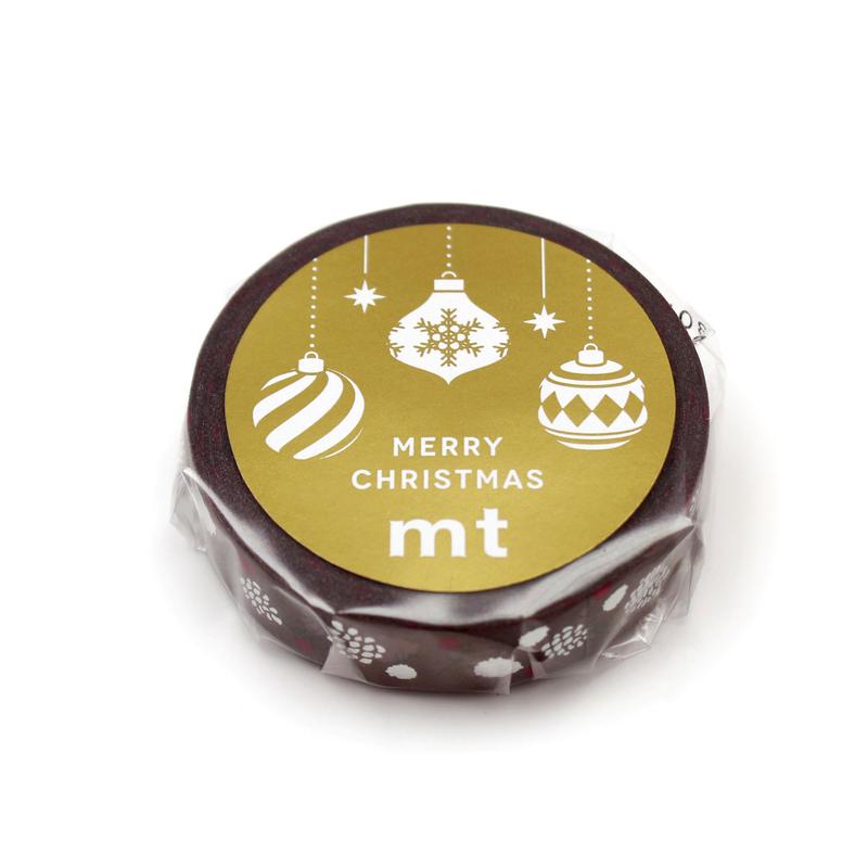 mt Masking Tape Slim Kiefernzapfen / Washi Tape Slim Pine Cone | mt Christmas | Artikelnummer: MTCMAS141Z_pine_cone