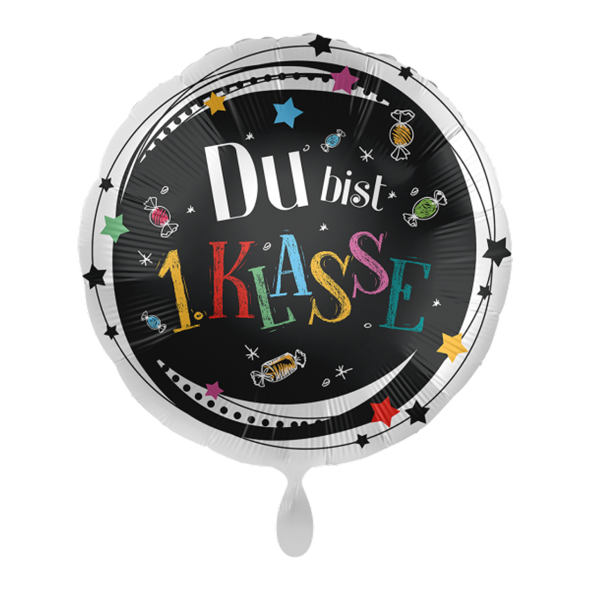 1 Ballon - Du bist 1. Klasse