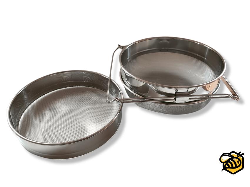 Honigsieb Edelstahl Doppelsieb