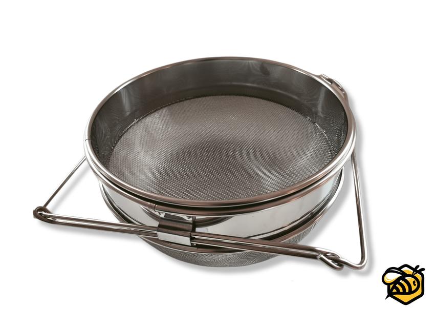 Honigsieb Edelstahl Doppelsieb