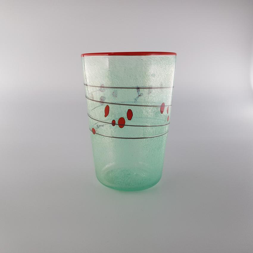 Mundgeblasene Trinkglaeser der KONFETTI Kollektion, 4er Set, Unikate, Ansicht 7