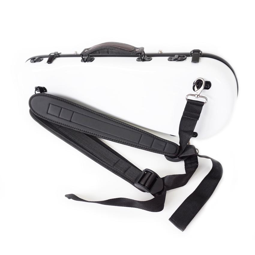 Set: Blue violin flight case, LOVE tape, bow case / Dunkelblaues Violin Travel Case, blaue LOVE-Bänder, Bogenetui