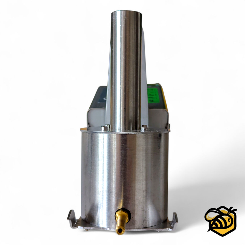 InstantVap 18V Turbo High-Performance Oxalsäureverdampfer mit Akku Makita Bosch Dewalt Metabo Milwaukee Parkside ohne Koffer ähnlich ProVap 18 günstig Tiefpreis Tasche und Reinigungskappe kostenlos Frontansicht