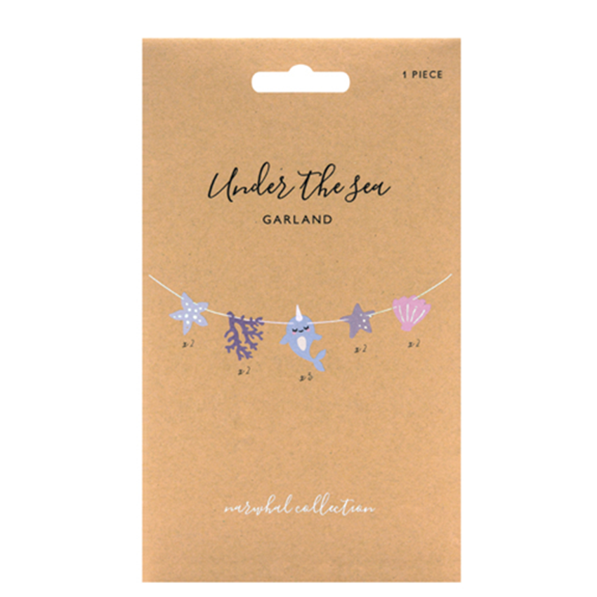 1 Girlande - 1m - Narwhal