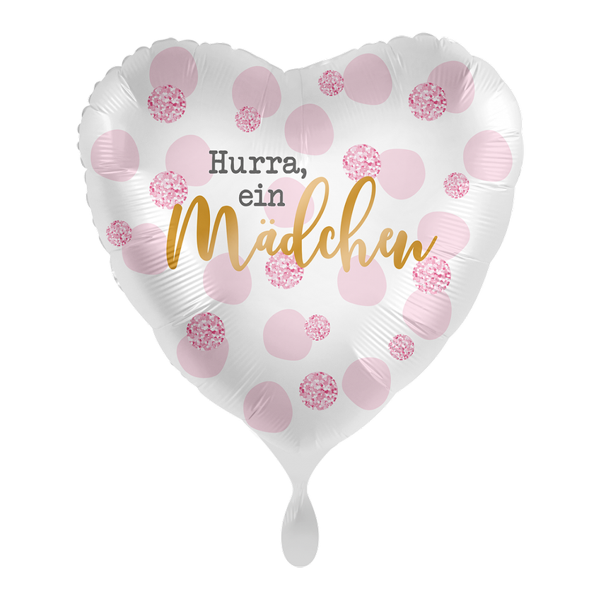 1 Ballon - Hurra, ein Mädchen