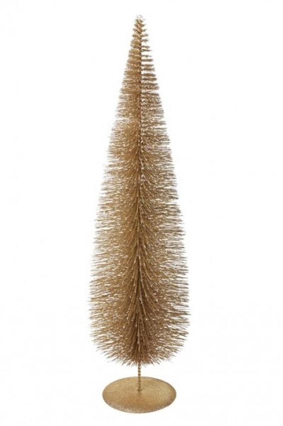 Dekobaum "Seoul" mit Glitter | Gold Weiss Höhe 100cm