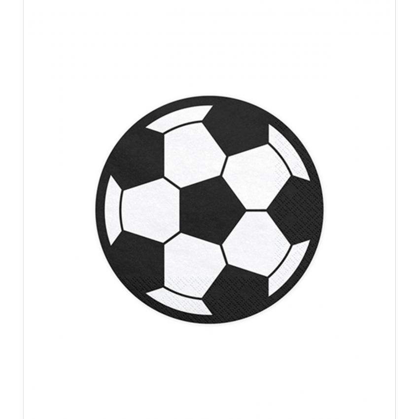20 Servietten Trend - 13cm - Football