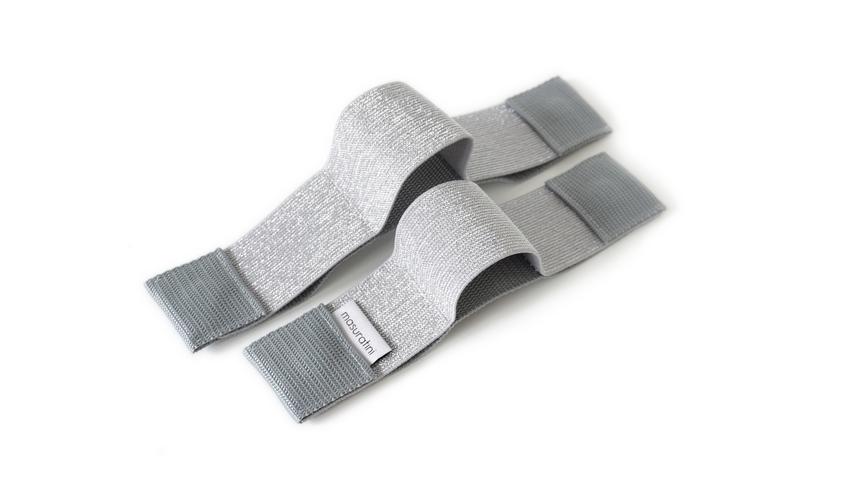 Glitzerndes Bogen-Bänderset in silber für das masuratini Violine Flight Case.