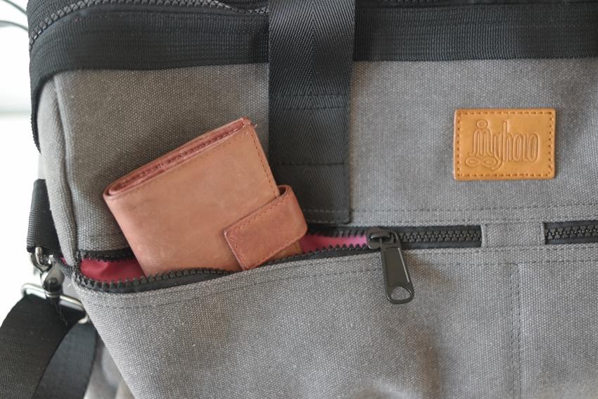 Außentaschen mit Reißverschluss