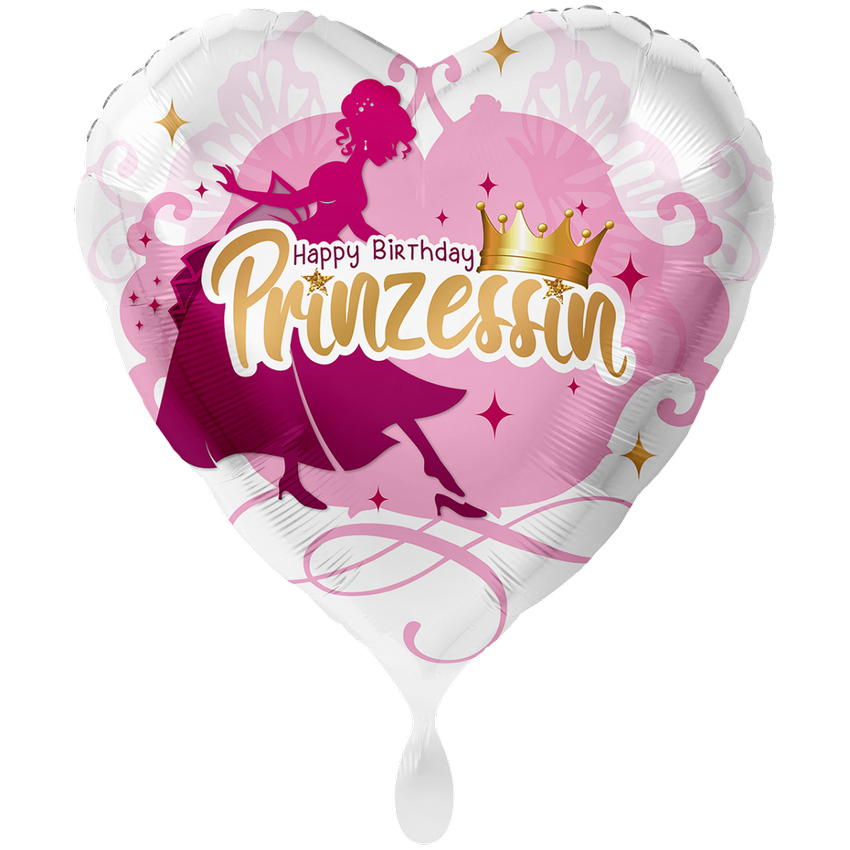 1 Ballon XXL - Geburtstag Prinzessin