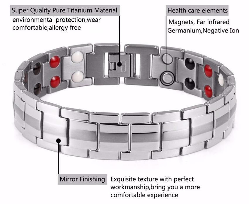 Bio Magnetic 4 Elements Germaniumarmband