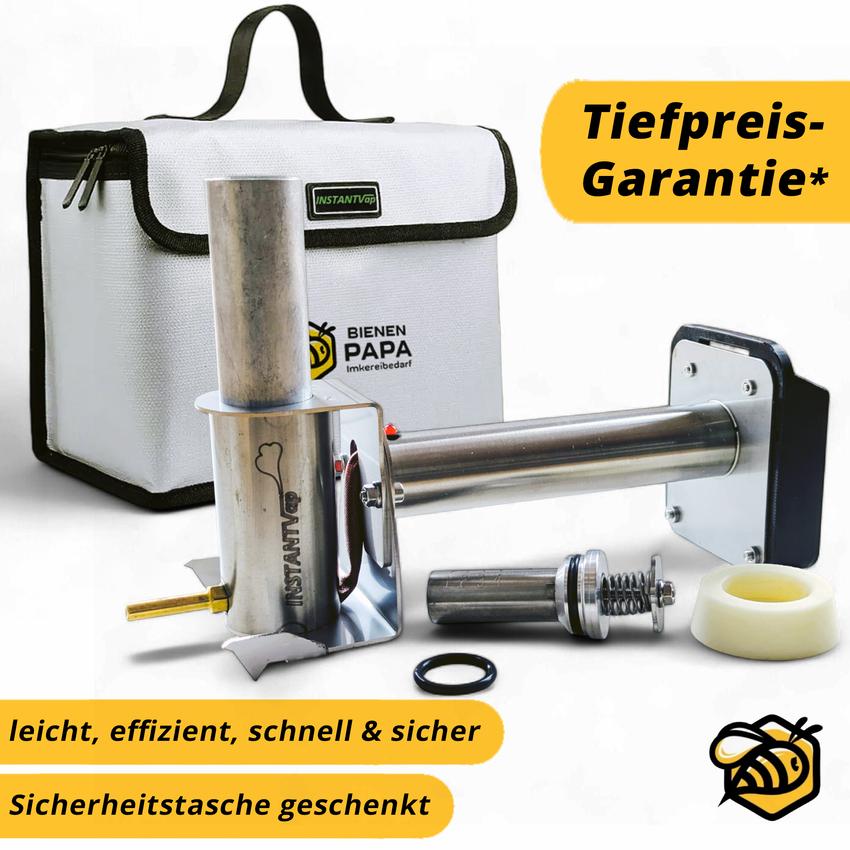 InstantVap Lite 18V - 219 & Tasche gratis - Oxalsureverdampfer mit Akku (Makita, Bosch uvm.) InstantVap Lite 18V - 219 & Tasche gratis - Oxalsureverdampfer mit Akku (Makita, Bosch uvm.)