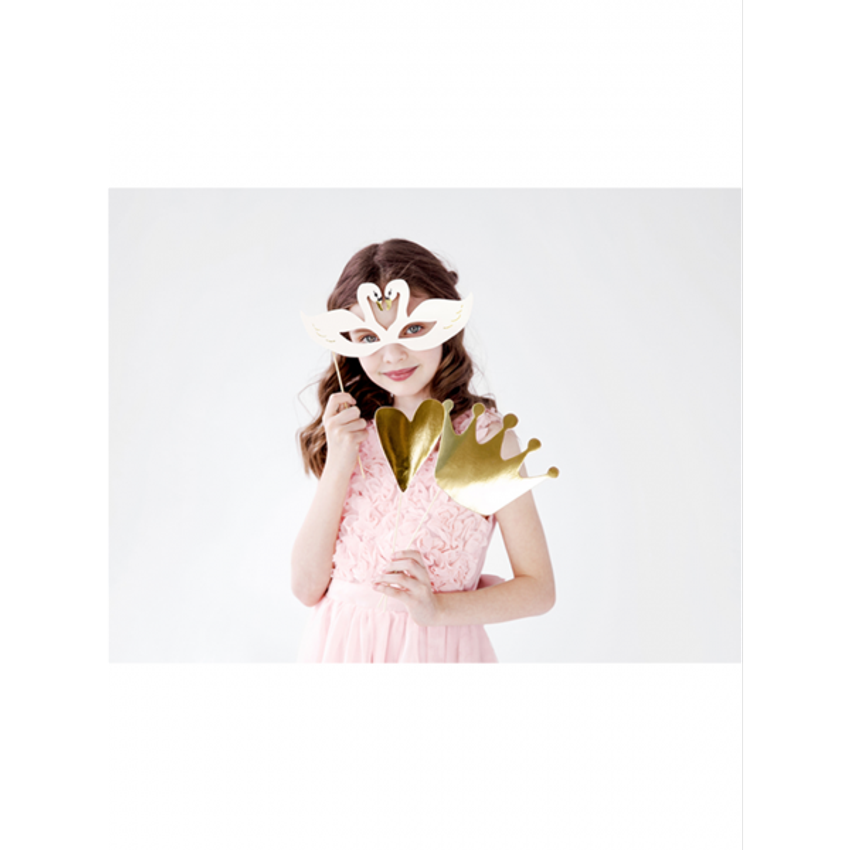 1 Photobooth Set - Lovely Swan