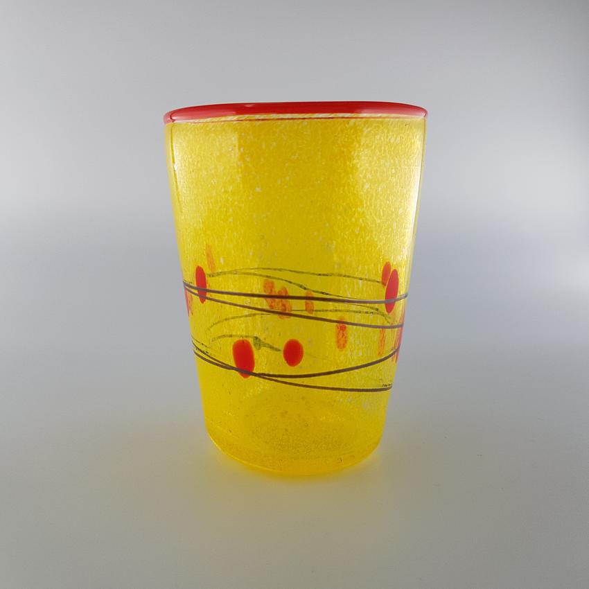 Mundgeblasene Trinkglaeser der KONFETTI Kollektion, 4er Set, Unikate, Ansicht 4