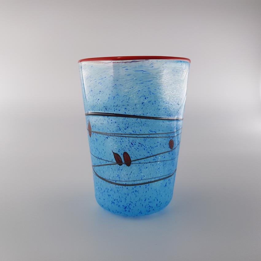 Mundgeblasene Trinkglaeser der KONFETTI Kollektion, 4er Set, Unikate, Ansicht 5